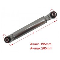 Амортизатор СМА Bosch, Miele (140N ANSA, L190-280mm, втулка-8mm) (SAR002MI)