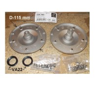 Комплект фланцев + крепеж WHIRLPOOL (cod085, для бараб_480111102218, 481241818556)