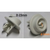 Ролик для корзины ПММ ELECTROLUX, ZANUSSI (WK556, 50223882007, 50213969004)