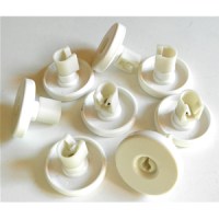 Ролики для корзины ПММ ELECTROLUX, ZANUSSI (8шт., белые) (WK557A, 50269971003)