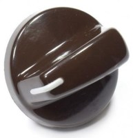 Ручка плиты Гефест (Gefest, коричневая) (gf-NB011, 6100.55.0.000-01)