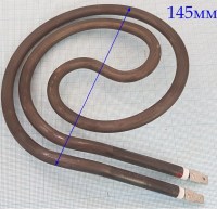 ТЭН конфорки 1000W (спираль) толстый, для электроплиты "Россиянка" (TKR508) 