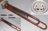 ТЭН в/н 2000w-230v, M6, RF-64mm (МЕДЬ) (ET1268cu, ТЕРМЕКС-SpT066052)