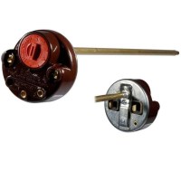 Термостат в/н RTM 300 FF_73°C (15A-250V), круглый с термошкалой (t.3412105, 181501; 39cu013)