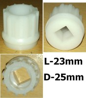 Втулка шнека мясорубки Bork, Vitek, Skarlett, Redmond (MM0326W)