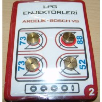 Жиклеры комплект (4шт.) LPG (0.52, 0.73, 0.73, 0.88) (KG0015891)