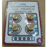 Жиклеры комплект (4шт.) LPG (0.55, 0.70, 0.70, 0.90) (KG0015892)